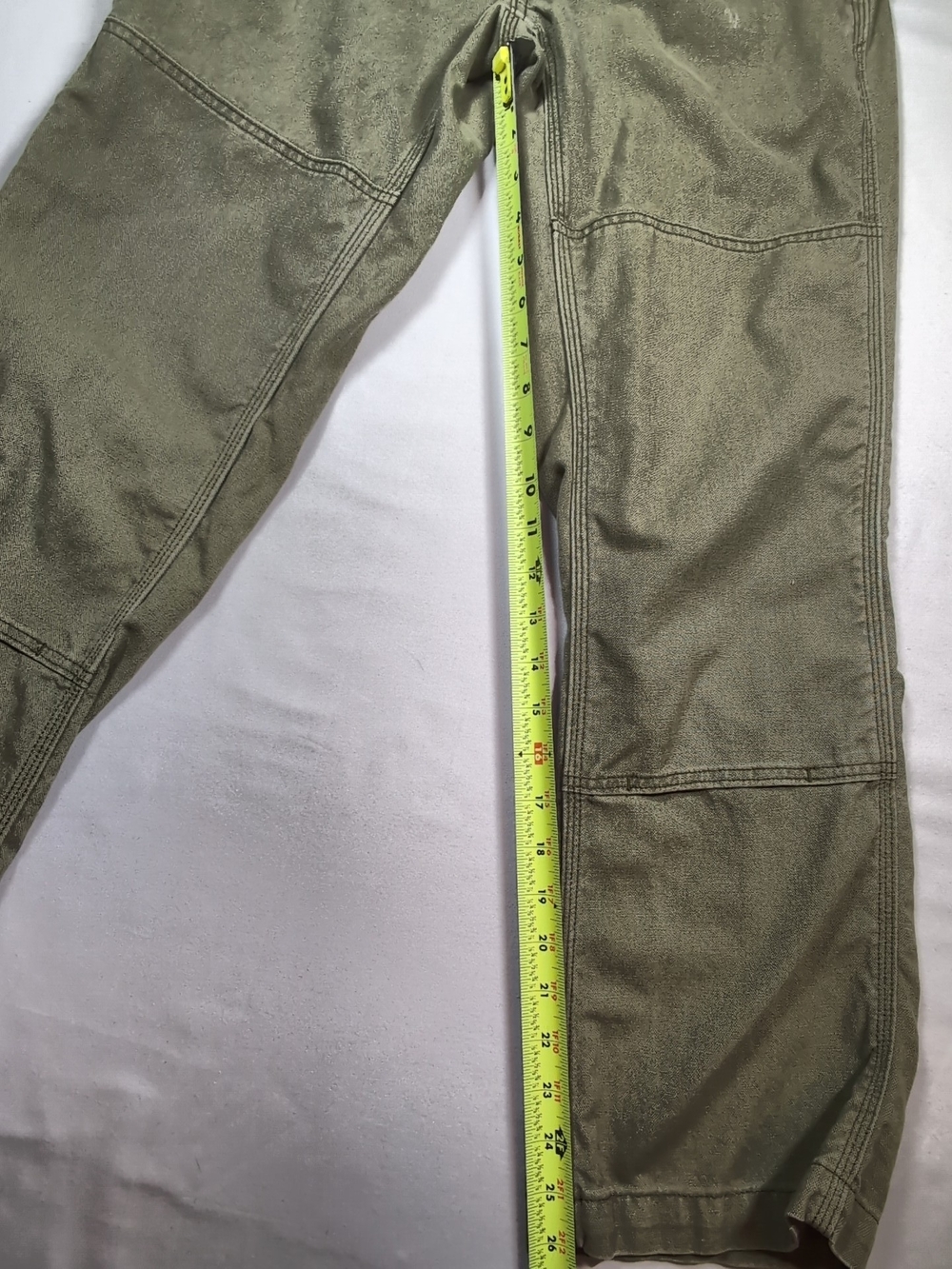 Patagonia Olive Green LadiesCanvas Overalls XS - Picture 2 of 8